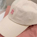 New Letter B Cotton Baseball Cap For Men Women Solid Color Ponytail Curved Brim Sun Hats Unisex Hip Hop Snapback Dad Trucker Hat. 