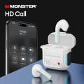 Monster XKT16 Wireless Earbuds Headphones Bluetooth Earphones 5.3 Gaming Headset HiFi Sound HD Call Music Earbud Touch Control Headphones Dual Mode. 