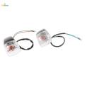 LED Turn Signal Lights Indicator Lamp for Honda CBR250Rr MC22/CBR400Rr NC29 - Transparent. 