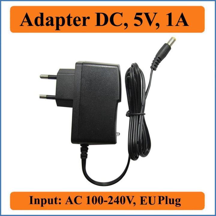 5volt Power Adapter takes an AC INPUT of 100-240V and gives 5V  DC output 5 Volts 1 Amp and 2 Apm