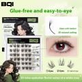 5D Glue- False Eyelashes Natural Pure Desire Single Cluster Segmented No Removal 3D False Eyelashes Messy Lazy New Hand Lashes. 