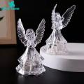 Green Home Angel Lamp Creative Shape 3D Angel Night Light Desktop Decoration. 