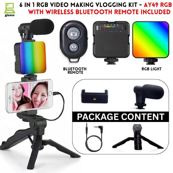 RGB%206%20in%201%20Video%20Making%20Vlogging%20Kit%20Tripod%20For%20Smartphone%20&%20Camera%20Vlog%20Kit%20-%20Mini%20LED%20Video%20Light,%20Extendable%20Phone%20Clip,%20Tripod%20with%20Adjustable%20Brightness%20For%20Live%20Stream%20Vlog%20Video%20Shooting%20Video%20Conference%20Selfie%20-%20Image%202