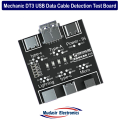 MECHANIC DT3 Data Cable Detection βoard USB Cable Tester Short Circuit On-Off Switching For iOS Android Type-C Test Board Tool. 