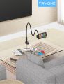 Tryone ANJ-30 Gooseneck Tablet Stand - Tablet Mount Holder Compatible with iPad iPhone Series/Nintendo Switch/Samsung Galaxy Tabs/Amazon Kindle Fire HD and More, 37.3in Overall Length. 