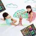 Splendour. 180 Pcs Premium Kids Drawing Art Set Wooden Box Colouring Sets, Painting, Pen, Crayon, Colour, A Great Birthday Gift Idea. 
