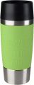 Tefal Travel Mug 0.36 Litre, Lime Silver, Stainless Steel/Plastic, K3083114. 