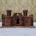 Shahi Qila Wooden Sculpture, Gorgeous Statue of Shahi Qila, Handmade Wooden Home Decor.. 