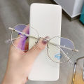 Myopic glasses Women Metal Anti Blue Light Short Sighted Eyeglasses Black Glasses With Degree - 1.0 1.5 2.0 2.5 3.0 3.5 4.0. 