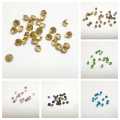 30 Pcs Point Back Shiny crystal , Chandla Sitara, Stone Rhinestone Beads DIY Sewing 6mm. 