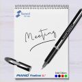 PIANO Fineliner XL Pen 0.3mm Japanese nylon tip - Pack of 4 Pcs. 
