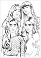 BlackPink Coloring book for Blinks. 