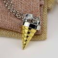 Fashion Anime Tengen Toppa Necklace Gurren Lagann Simon Core Drill Metal Pendant Necklaces Men Gift. 