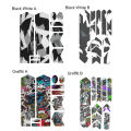 Bike Sticker Self-adhesive Bike Frame Front Fork Stem 3D Protective Decal. 