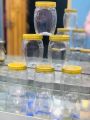Jars-Honey Jars - Plastic Jars- Jars for Honey -Spice Jars-Masala Jars -Multipurpose  use 420 gram (Storage capacity. 