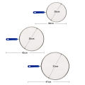HelloWorld Splatter Baffle Guard Fine Mesh Frying Pan Grease Splatter Screen. 