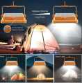 100W LED Outdoor Rechargeable Solar Flood Light Portable LED Reflector Rechargeable Spotlight Building Lamp. 