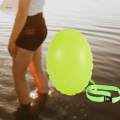 Safety Swim Buoy Floating Bag with Waist Belt Ultralight Swimming Buoy Tow Float Waterproof Bag Swim Safety Float for Hiking Fishing Boating. 