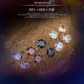 【The hottest this year】 Rhinestone Studs Men's Elegant Imitation Diamond Small Ear Bone Stud Single Diamond Hong Kong Style Earrings Ear-Caring Women. 