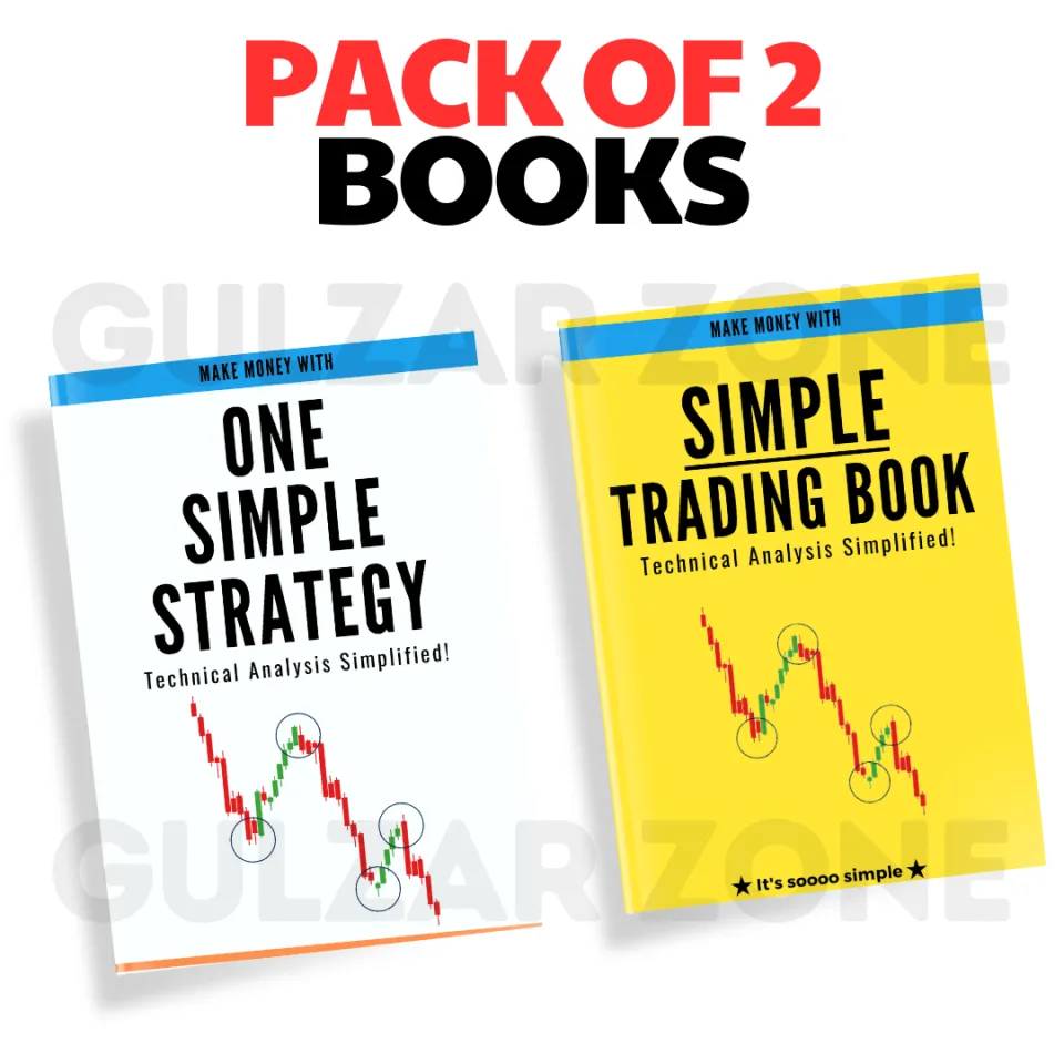 Pack of 2 Book - Simple Trading Book & One Simple Strategy Technical  Analysis Simplified - Trading Book