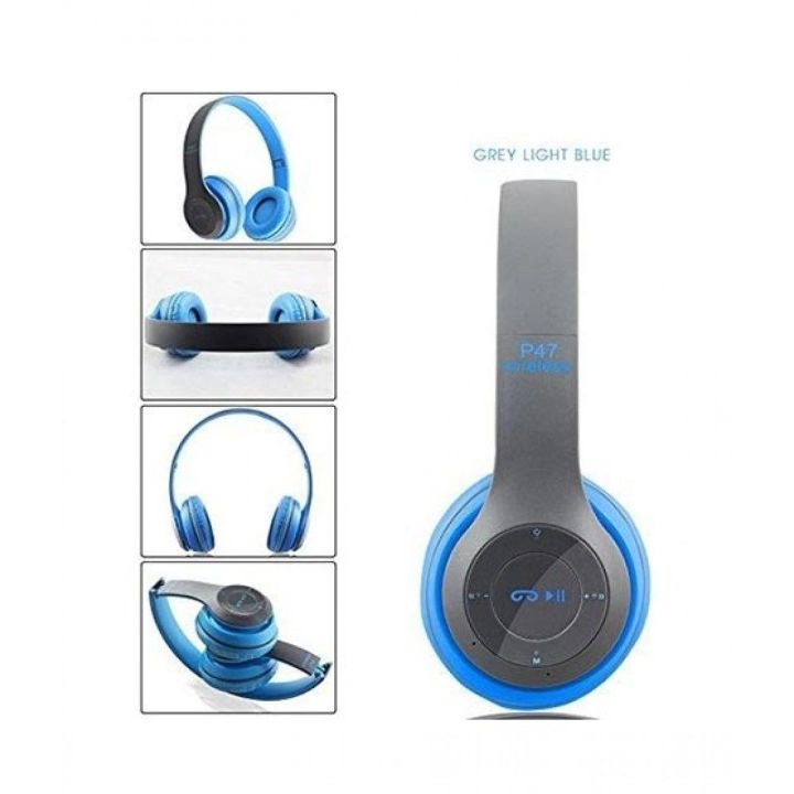 P47%20Headphones%20Wireless%20Bluetooth%20Head%20Phones%20Foldable%20Stereo%20Headset%20with%20Built-in%20Wireless%20Mic%20compatible%20for%20All%20Android%20Devices%20and%20PC%20-%20Image%209