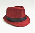 Imported Traditional Fedora Hat Cap (6 options). 