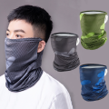 UV Protection Scarf Ice Silk Face Cover Mask Neck Tube Quick-drying Outdoor Fishing Cycling Magic Motorcycle Breathable Bandana. 