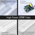 Super Bright 20W Led Tube Light Lamp Celling Light Energy saving 50cm Tri-Proof Tube 3000K 6500K. 