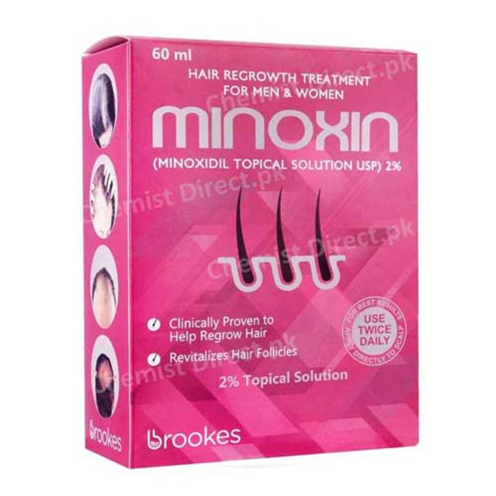 100% Original Minoxin Topical  Solution 2% 60ml