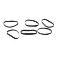 1000Pcs Black Elastic Rubber Band for Hair Female Girl Gift. 