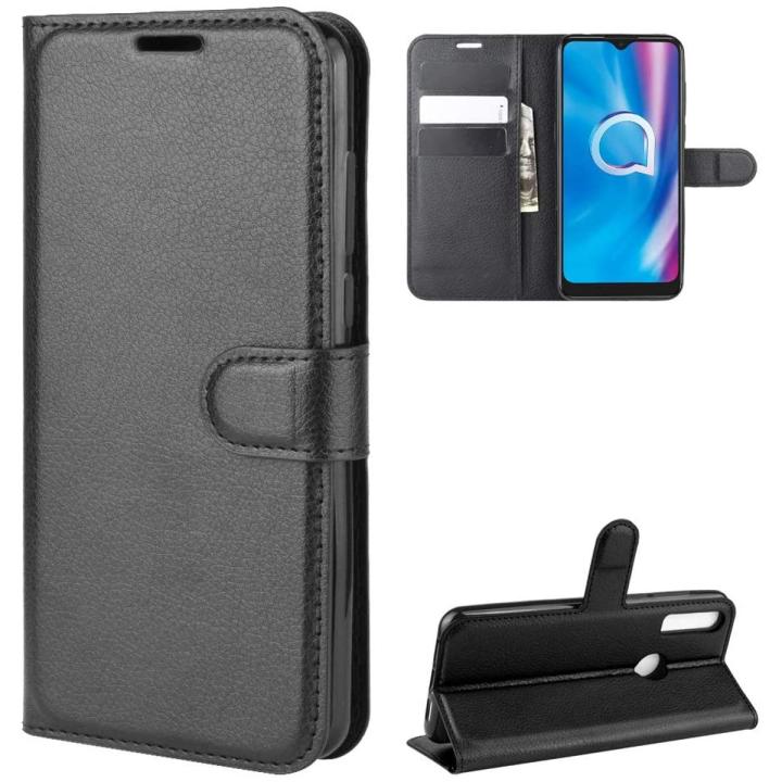Alcatel 3L 2020 Case, Alcatel 1V 2020 Case, Alcatel 1S 2020 Case, PU Leather with Credit Card Holder Case Slim Wallet Flip with Stand Cover Purse Protective Shell for Alcatel 3L 2020