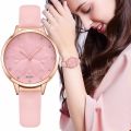 Meibo Women Bracelet Watch Rose Gold Flower Wristwatches Dress Quartz Watch Ing. 