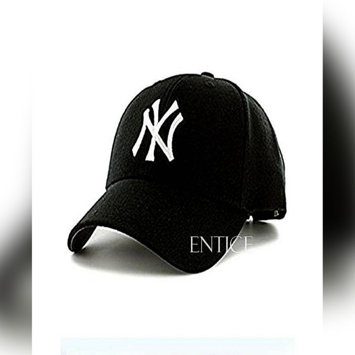 Abdul%20Marts%20Black%20Ny%20Baseball%20Cap%20-%20Fashionable%20And%20Trendy%20Cap%20For%20A%20Stylish%20Casual%20Look%20-%20Top%20Off%20Your%20Casual%20Outfit%20With%20Our%20Stylish%20Baseball%20Cap%20-%20Image%202