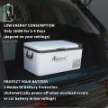 Alpicool K18 Car Fridge Portable 12/24V 18 Litre Mini Fridge Freezer Car Refrigerator,Electric Cooler Box for for Camping, Campervan,Vehicle, Truck, RV, Boat, Travel, Pinic. 