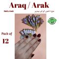 Pack of 2 , 6 , 12 Arq For Nails / Nails Mehandi / Arq Mehndi / Nails Arq. 