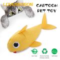 Interactive Cat Toys for Lonely Cats Interactive Plush Cat Toy Cartoon Design with Catnip Bite Resistant Boredom Prevention Ideal for Southeast Asian Cat Lovers Cat Toys for Interactive Play. 