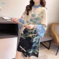 Chinese Qipao Dress Summer Women Chinese Cheongsam Dress for Holiday Gowns. 