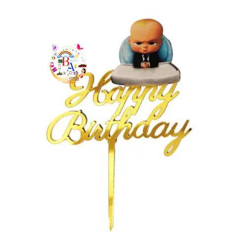 Cartoon%20Theme%20Acrylic%20Cake%20Topper%20Multi%20Cartoons%20Cake%20Topper%20-%20Image%203