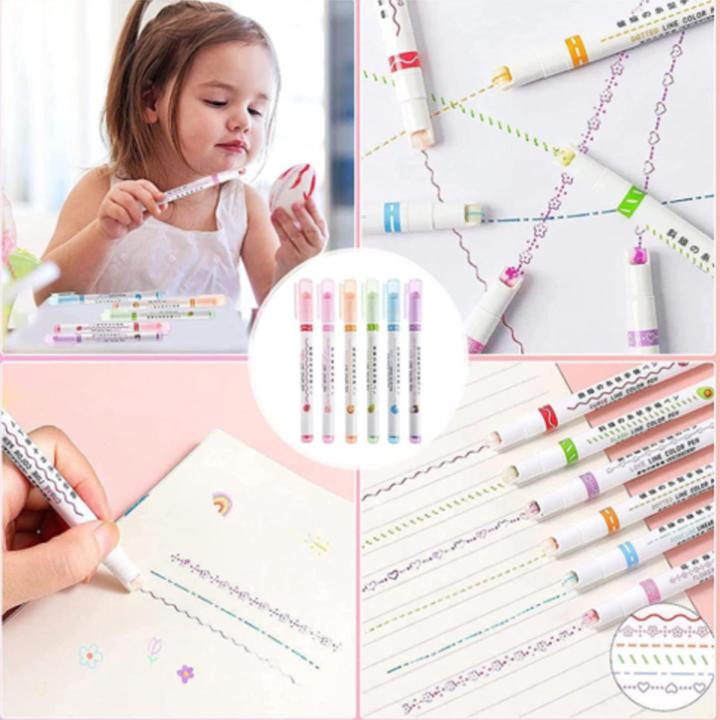 Linear Roller Highlighter Pen Set Art#SS-RH-01