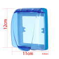 Waterproof Cover Transparent Concealed Switch Box Cover. 