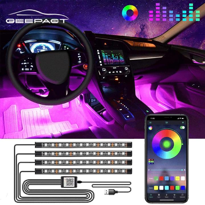 Geepact%20Car%20Ambient%20Light%20Car%20LED%20Strip%20Light%20RGB%20Interior%20Car%20Lights%20APP%20Control%20Car%20Accessories%20Sound%20Active%20Function%20Car%20Foot%20Under%20Dash%20Lighting%20Kit%20Atmosphere%20Light%20Auto%20Ambient%20Lamp%20Remote%2012V%20Car%20Light%20-%20Image%202