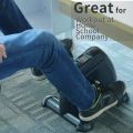 Portable Foot Pedal Exerciser , Mini Stationary Exercise pedal Bike for Hands, Arms, and Legs. 
