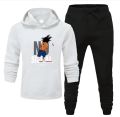 NO SIGNAL ANIME TRACKSUIT DESIGN High Quality Winter Fleece Print Tracksuit GYMWEAR STRECHABLE  BREATHABLE Export Quality Kangaroo Hoodie + Trouser For Boys N Men Track Suit. 