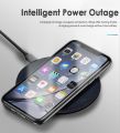 Wireless Chargers Luxury Qi Fast  10W Wireless Charger For IPhone Samsung Huawei Xiaomi Mobile Phone. 