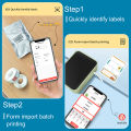 BataBata Marklife P15Wireless Bluetooth Label Printer Portable Thermal Printer Similar as D11 D110 D101 Label Machine Mini Label Maker. 