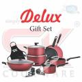 SK Cookware 21 Pieces Non-Stick Delux Gift Pack Set - Royal Series. 