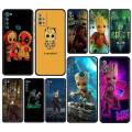 Groot Marvel Avengers Soft Case for Motorola Moto G9 Play G8 Power Lite G30 One Fusion Plus E6s Black Coques Fitted Phone Cover. 