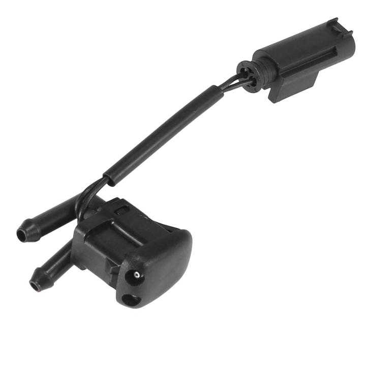 For -BMW E39 Windshield Washer Nozzle Heated Dual Inlet Squirter Jet