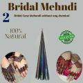 Mehndi Cone Pack , 2 Bridal mehndi , 2 Red mehndi , 2 Black mehndi , 2 Ark, Wedding Package Mehndi Set. 