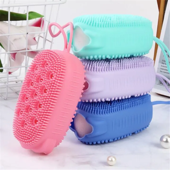 Silicone%20Body%20Scrubber%20Bath%20Sponge%20-%202%20in%201%20Exfoliating%20Body%20Brush%20Loofah%20Shower%20Sponge%20for%20Women%20Men%20and%20kids%20-%20Image%209